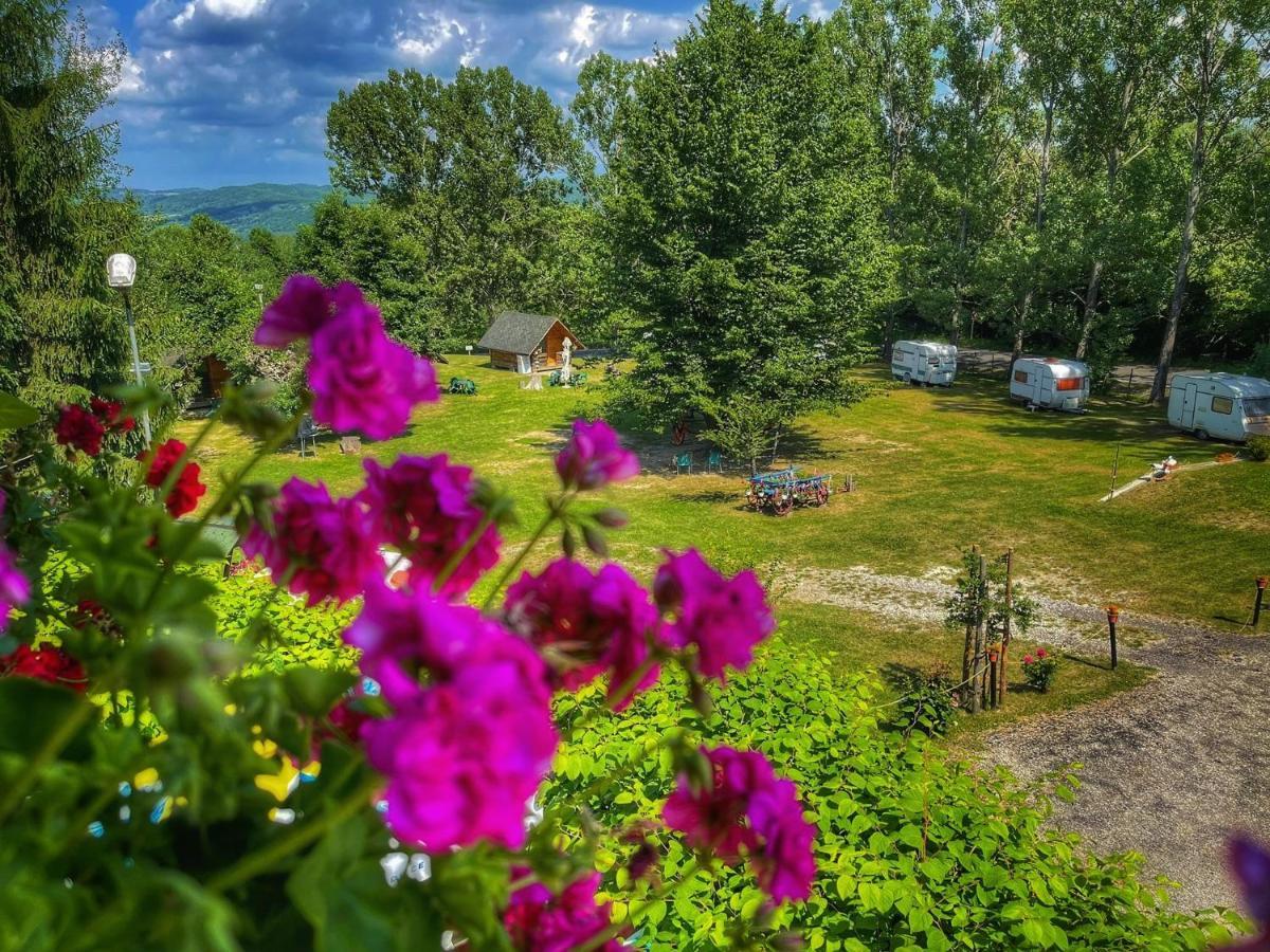 Hotel Camping Dragoske Ciofrîngeni Esterno foto